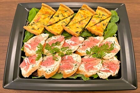 キッシュ＆カナッペ